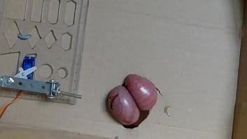 Preview 4 of Sauna Porn Nancy Ajram - Paulannie&#039_s mini servo motor ball needling