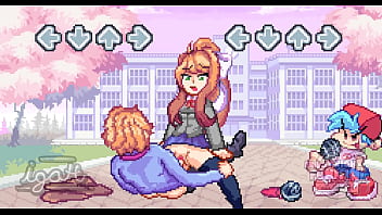 Preview 2 of Latin Anal - Monika &amp_ Senpai (Made by IGotAHangova) (7k Subs?! HOW?! Thanks)