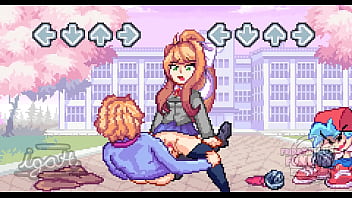 Preview 1 of Latin Anal - Monika &amp_ Senpai (Made by IGotAHangova) (7k Subs?! HOW?! Thanks)