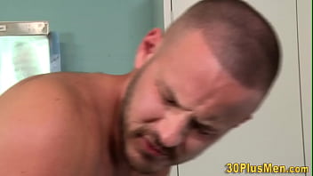 Preview 3 of Alura Dfw - Burly guys ass fingered and railed