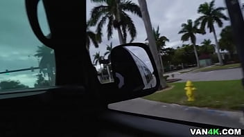 Preview 1 of Roman Reigns Wife Sex Video - Catalina Ossa gets fucked by Tyler Steel in a van