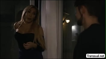 Preview 1 of Bucaramanga Santander - TS Eva loves sucking Stepsons hard dick