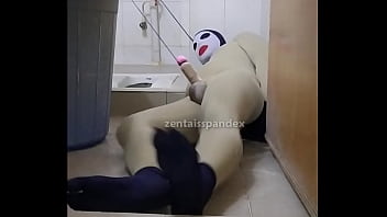 Preview 3 of Alanah Rea Anal - Zentai slave penis  toilet bondage