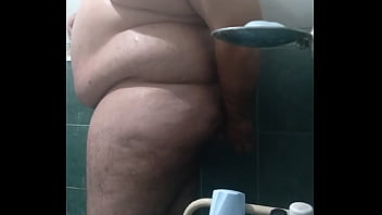 Preview 2 of Man Fuking Dunky - Dildo anal en la ducha