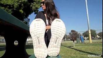 Preview 1 of All Nepali Sex Hd Videos - Mexican Beauty From Screensoles,  Jessica Showing Off Her Size 11 Sweaty,  Meaty Soles In The Sun