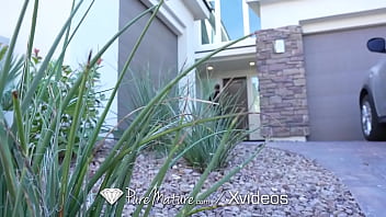 Preview 1 of Hiding From Sis - PUREMATURE Welcome Home Fuck With Mature Pussy