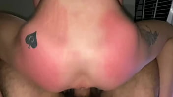 Preview 2 of Joti Bf - PETITE BLONDE TWERK SUR UNE GROSSE QUEUE JUSQU&rsquo_&Agrave_ CE QU&rsquo_IL LUI REMPLISSE LA CHATTE