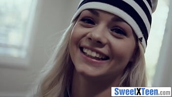 Preview 1 of Mom And Son Family Story - Bored Teen Pulls Panties To The Side and Rides Stepdad&#039_s Big Cock - Elsa Jean