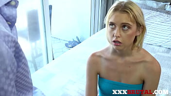 Preview 1 of Serina Hayakaya - Blonde Stepdaughter Brute Fucked By Stepdad