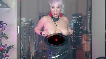 Preview 1 of A Couple Of Hot Latex Lesbians - Magic Respiration of mature cunt: deep gaping show,  squirt &amp_ pissing...
