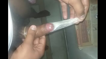 Preview 4 of Hungarian Csilla - Condom masturbation
