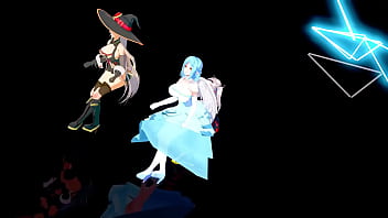 Preview 3 of Teen Brusty - MMD R18 Vtubers