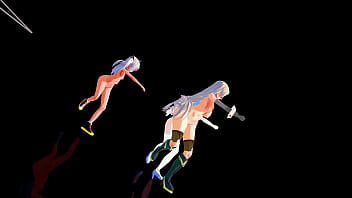 Preview 4 of Teen Brusty - MMD R18 Vtubers