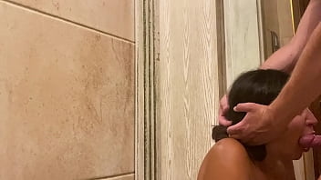 Preview 2 of Group Soso Sex - Cuckold husband licked his wife&#039_s ass after another,  and then fucked her hard in the ass (Alina Tumanova)