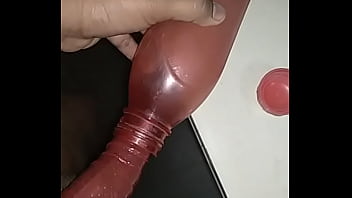Preview 1 of Sentual Massage - Penis in bottle