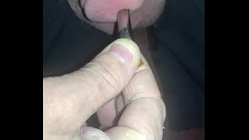 Preview 2 of Seal Pack Video Bf - Paint brush in piss hole 3