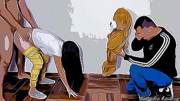 Preview 3 of Jules Jordan Xxx - Fui a Llevarle un Peluche a mi Novia y la Encontre con su Amante Estaba Tan Exitada Que Se Dejo Follar en Frente de mi Como Una Puta Netorare Version Cartoon