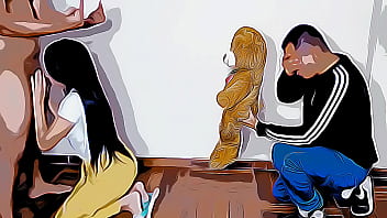 Preview 4 of Jules Jordan Xxx - Fui a Llevarle un Peluche a mi Novia y la Encontre con su Amante Estaba Tan Exitada Que Se Dejo Follar en Frente de mi Como Una Puta Netorare Version Cartoon