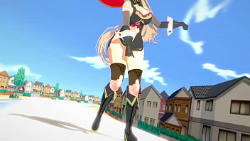 Preview 2 of Old Woman Bigromns - MMD R18 Vtubers