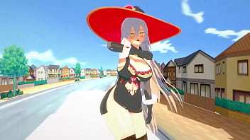 Preview 3 of Old Woman Bigromns - MMD R18 Vtubers