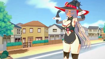 Preview 1 of Old Woman Bigromns - MMD R18 Vtubers
