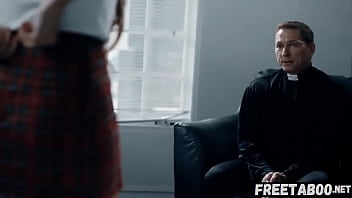 Preview 3 of Jppa - Scared Teen Gia Derza Get Analized By Priest - Full Movie On FreeTaboo.Net