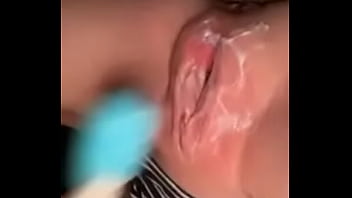 Preview 2 of Black Girl Spit White Girl - Redhead girl playing with dildo