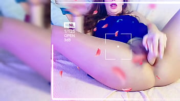 Preview 2 of Deep Fuck Ing - Dildo penetration through tan pantyhose and squirt