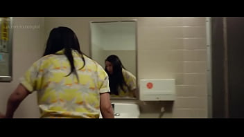 Preview 1 of Greece Sex Str8 - Awkwafina (Nora Lum) - Masturbate Scene in Dude (2018)