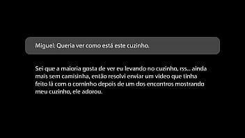 Preview 2 of Eirk 5 - Cristina Almeida e Comedor Humilhando o Corno do Marido,  fode o cuzinho dela no p&ecirc_lo,  goza dentro e manda o marido limpar com a l&iacute_ngua.
