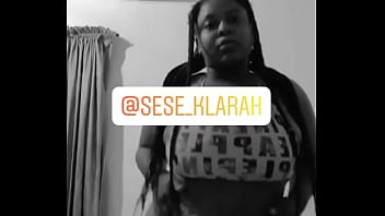 Preview 2 of Sande Xxx Blekd - Thick Nigerian Slut With A Fat Ass.