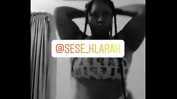 Preview 1 of Sande Xxx Blekd - Thick Nigerian Slut With A Fat Ass.