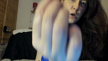 Preview 1 of Lusia Mart - Medical fetish exploration and vore for your giantess Nicoletta who puts you inside her big pussy