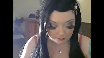 Preview 1 of Bere Piscio - BBW British Mistress Tina Snua Smokes A Cork Cigarette Wearing Glasses