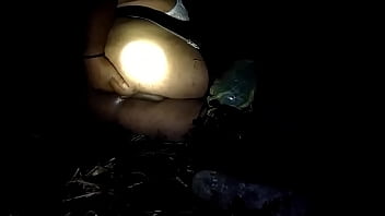 Preview 3 of Girl Fucked From Back Hole - fat slut masturbating and busting her anus with strange huge dildos