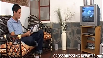 Preview 1 of Fast Time Xxxx Seel - Having phone sex while crossdressing is so hot