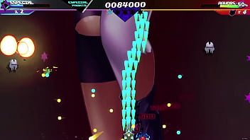 Preview 1 of A Fox In The Stables - jogando deep space waifu justice