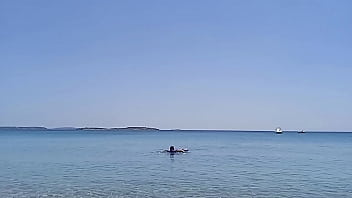 Preview 2 of Massage Fuckinf - Nude Beach Day