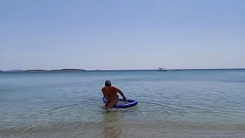 Preview 1 of Massage Fuckinf - Nude Beach Day
