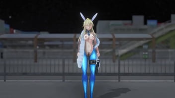 Preview 1 of Phim Gaisex Com - MMD R18 FGO Bunny Artoria (by chk3D)