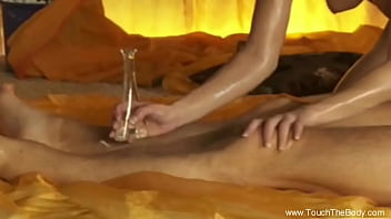 Preview 3 of Rape Into - MILF Blonde Is The Perfect Erotic Masseuse To enjoy The