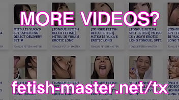Preview 4 of Shoping Xx - Japanese Asian Tongue Spit Face Nose Licking Sucking Kissing Handjob Fetish - More at fetish-master.net