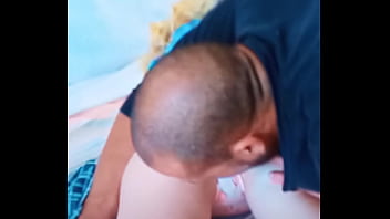 Preview 4 of Inflatable Anal Dildo Strip - Watching porn again.
