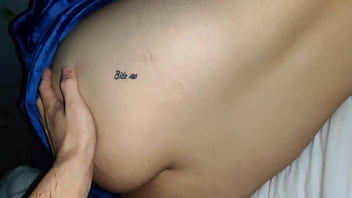 Preview 1 of Flem Semi Hot - waking up my menstruated slut with piercings to give me a blowjob