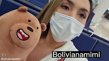 Preview 1 of Real Massage Turned To Fucking - Peladinha no aeroporto de Cancun    Video completo en bolivianamimi.tv