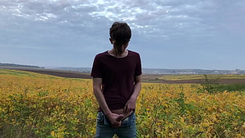 Preview 4 of Mother Rae Son - Hot Boy MASTURBATE OUTDOOR / 23 Cm / Huge DICK / Sexy ABS / Teen Boy / Stud