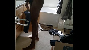 Preview 2 of Colossal Anal - Hung dick men naked in front of Mirrors