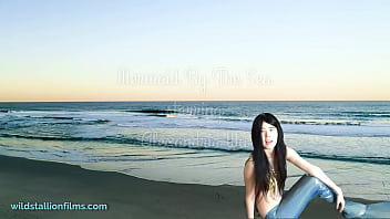 Preview 1 of Insex Cowgirl - Mermaid By The Sea starring Alexandria Wu