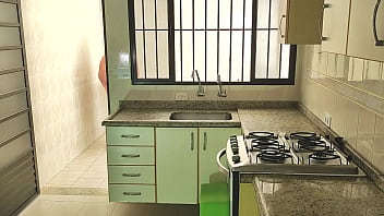 Preview 1 of Hd Thushy - Samantha Munhoz em fui visitar minha irm&atilde_ e Marido me comeu na cozinha