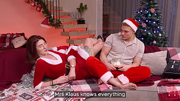 Preview 1 of Suney Levon Xxx Video - This Christmas,  my magic pussy made this boy a man